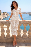 Rosalie Belted Midi Dress