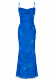 Camille Mermaid Maxi Slip Dress