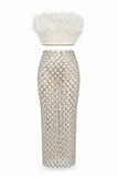 Zara Feather Mermaid Skirt Matching Set
