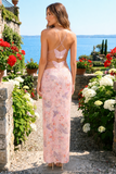 Marnie Butterfly Backless Midi Dress