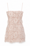 Zoe 3D Floral Lace Mini Dress