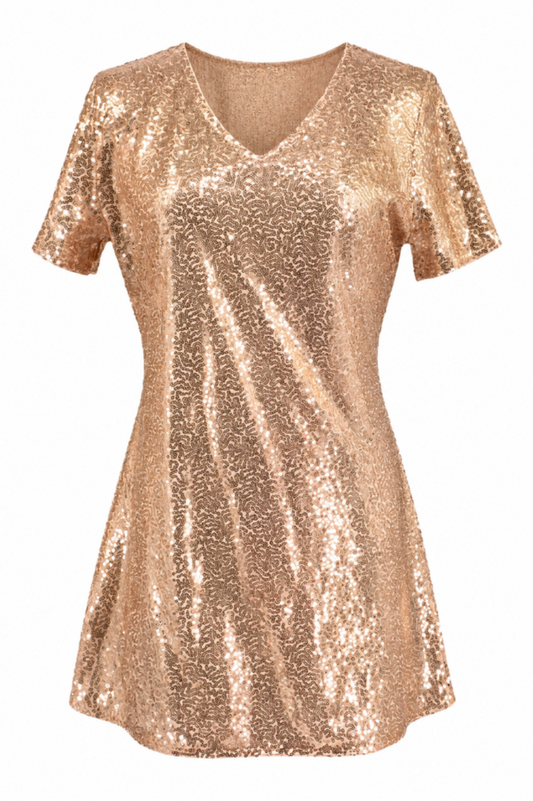 Mia Sequin Shift Dress