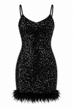 Odette Sequin Bodycon Mini Dress