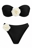 Annelise Bikini Set With Mesh Cover Up Skirt