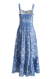 Irene Yellow Eyelet Midi Dress